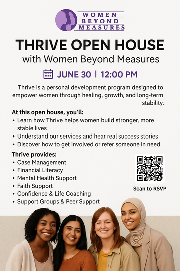 OPEN HOUSE: THRIVE PROGRAM