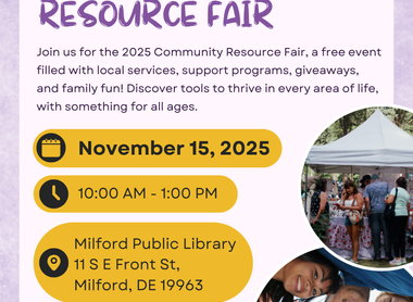 Milford Delaware Thrive Together Resource Fair