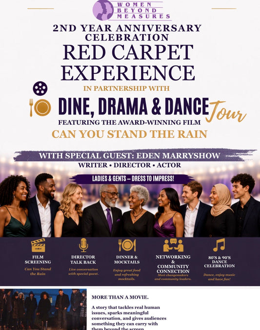 Women Beyond Measures 2nd Anniversary Celebration: A Red Carpet Experience of Dine, Drama & Dance Tour