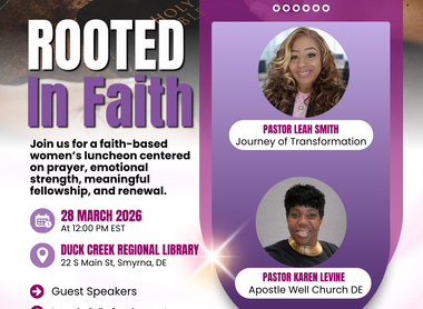 Rooted in Faith: A Women’s Luncheon of Prayer, Strength, and Renewal