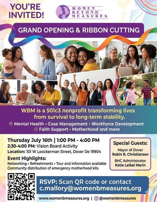 A New Chapter Begins: Join Us for the Women Beyond Measures Ribbon Cutting & Grand Opening